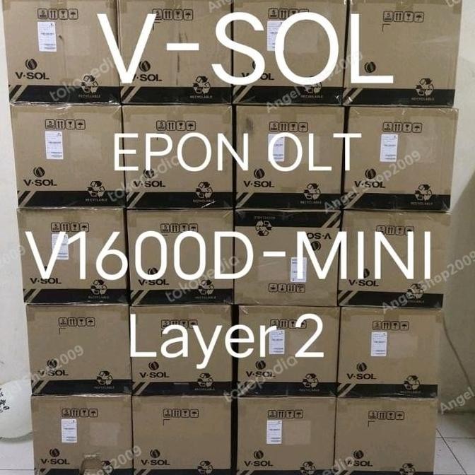 Olt Epon V- Sol V 1600 D - Mini Layer New Stok