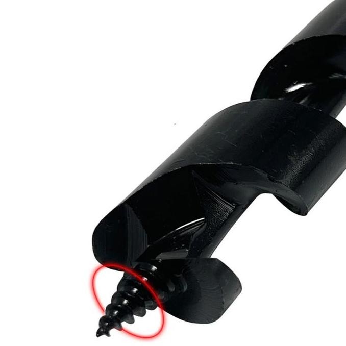 Bor Kayu Manual Bor Tangan Manual Bor Kayu 10/19/25Mm Mata Bor Auger Bit Serbaguna