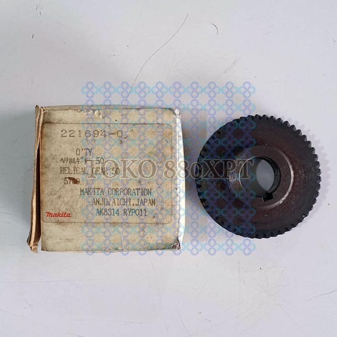 =====] Helical Gear 50 Gigi Makita 5700 Gergaji Makita Original 221694-0