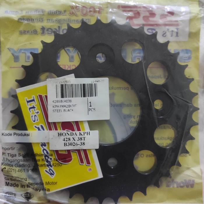 Gear Belakang Sss 428 Kph 36 37 38 39 40 Karisma Supra X 125 Blade Gsx #Gratisongkir #Sale #Discount
