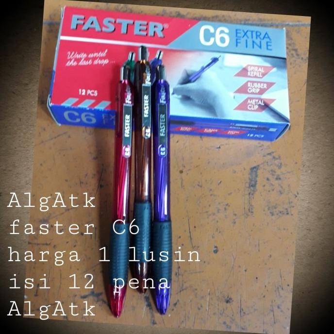 

Produk Baru!! Pulpen Faster C6.