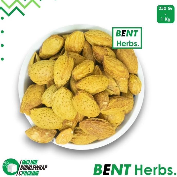 

kacang almond panggang 1 kg curah renyah rasa susu roasted almond murah termurah