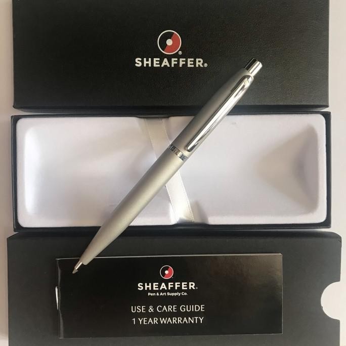 

Produk Baru!! Pulpen SheafferVFM Strobe Silver Ballpoint