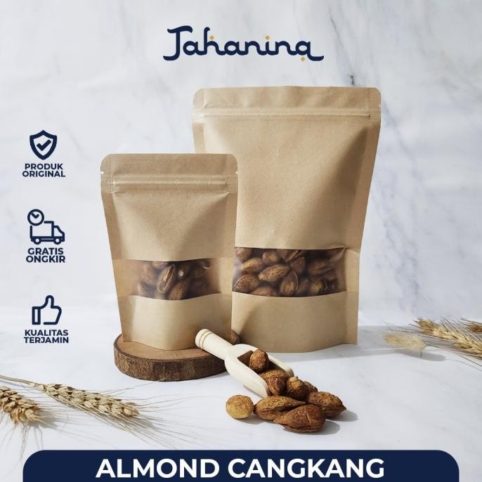 

kacang almond cangkang | almond susu organik termurah