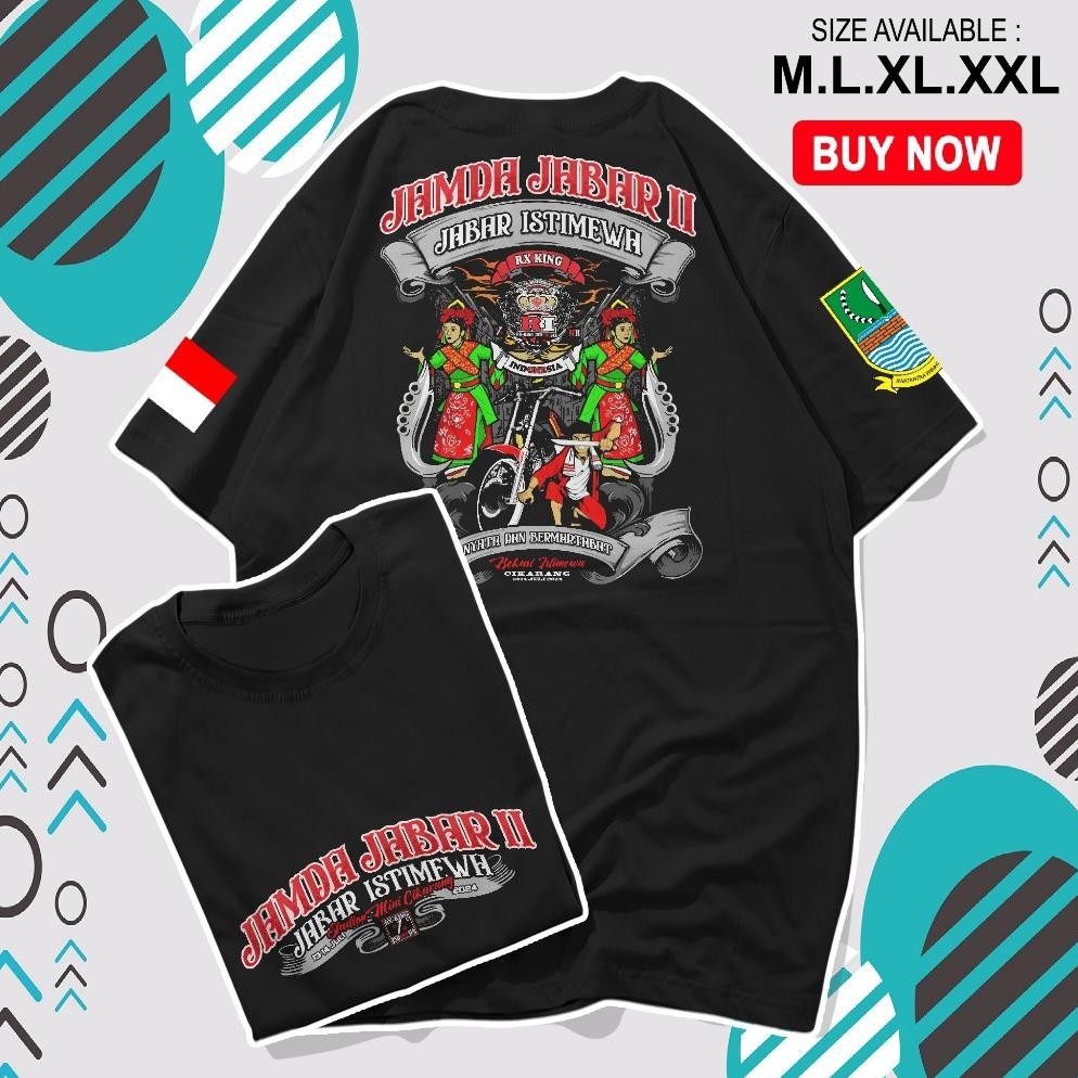 Promo Kaos Jamda Jabar Ii Jabar Istimewa Original Rx King Indonesia