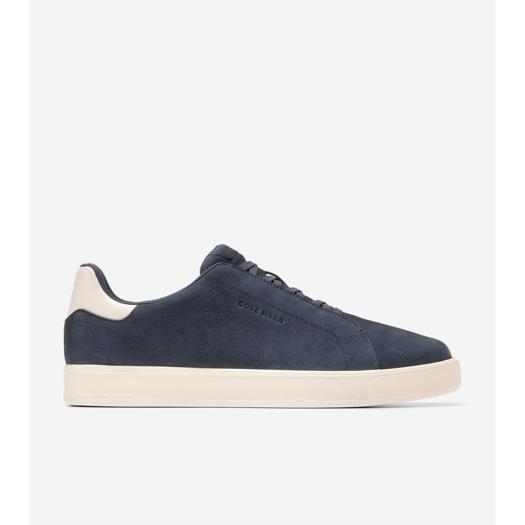 Cole Haan Men Grandpro Luxe Slip-On Sneakers - Sepatu Pria (Navy)