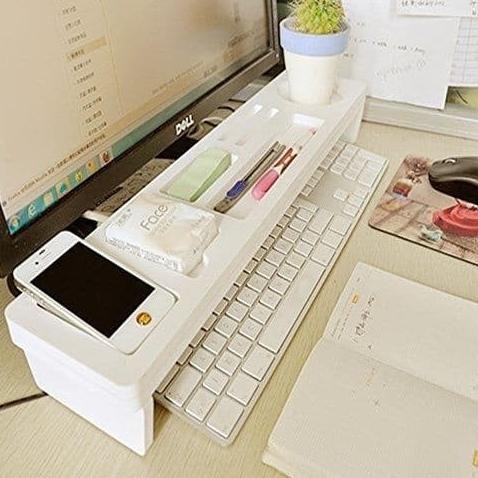 

Produk Baru!! Meja Mini Multifungsi Table Organizer Office Keyboard Tempat Pulpen