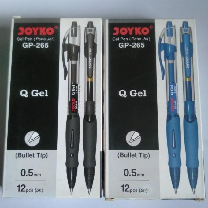 

Produk Baru!! Pulpen Joyko Q Gel 0,5mm / Pack