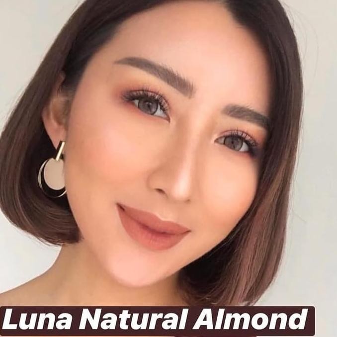 

softlens topgel luna natural almond ( normal s/d -10.00) termurah