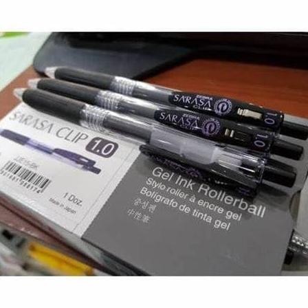 

Produk Baru!! ball point pulpen zebra sarasa clip gel - hitam,biru termurah