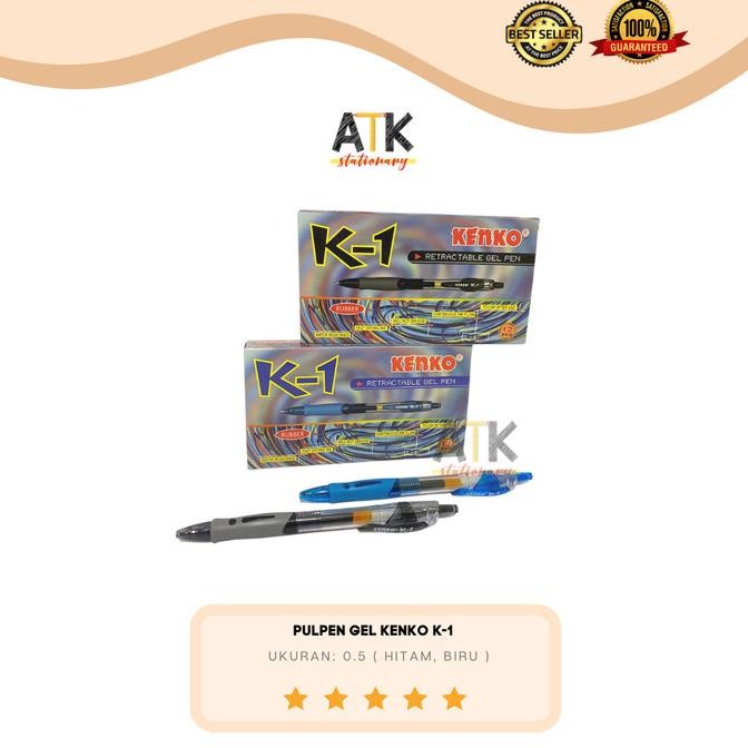 

Produk Baru!! Pulpen Gel K1 Kenko atk