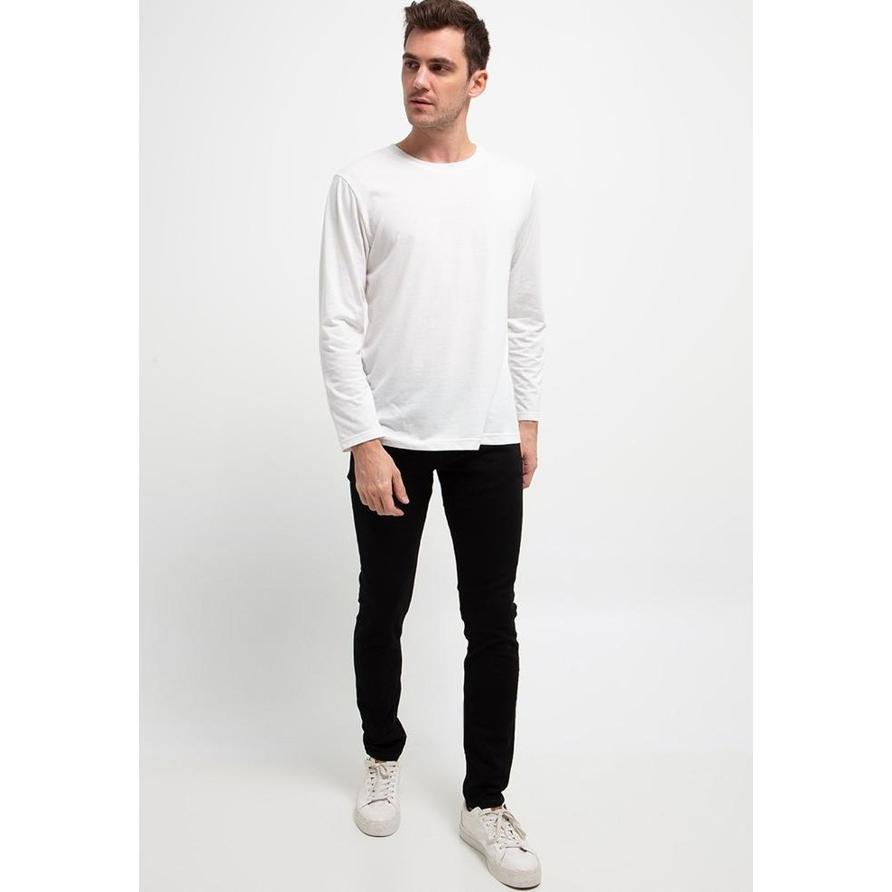 Celana jeans pria skinny BLACK Lois original SSK276 Terlaris