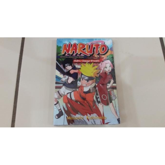 Komik Naruto Official Animation Book: Hiden - Douga Emaki Stok Terbatas
