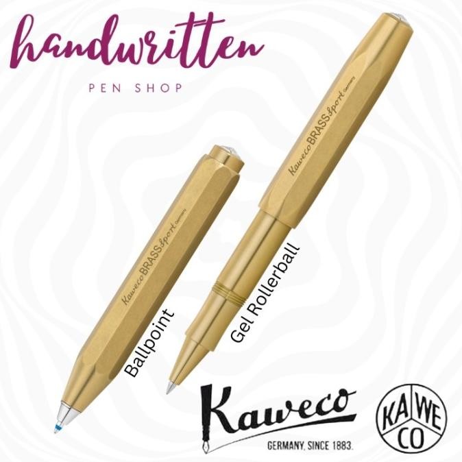 

Produk Baru!! KAWECO Sport BRASS Ballpoint Pen / Pulpen