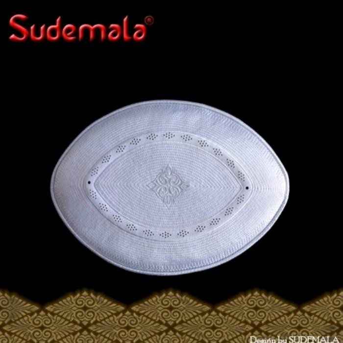 New 100% Originalll Songkok Sudemala/ Songkok Haji Putih Pb 3544 / Kopyah/ Peci Terbaru Best Quality