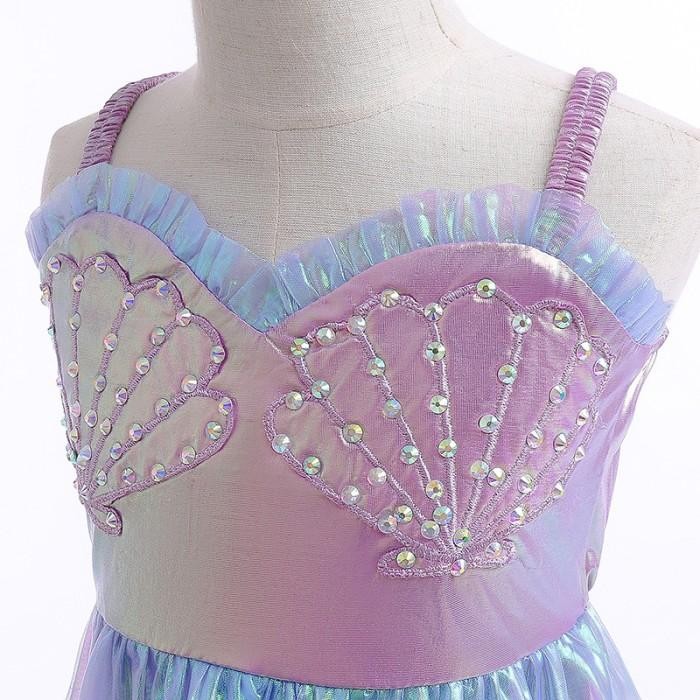 New 100% Originalll Baju Dress Anak Kostum Princess Ariel Mermaid Putri Duyung Import H147 Termurah 