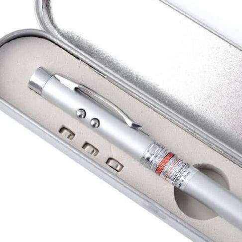 

Produk Baru!! Pulpen Pen Pena Multifungsi Laser Pointer Senter 5 in 1 Premium Kado