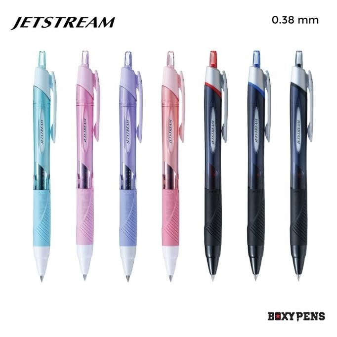 

Produk Baru!! PULPEN BALLPOINT PEN GEL WARNA 0.38 MM TIPIS FINE UNI JETSTREAM CETREK