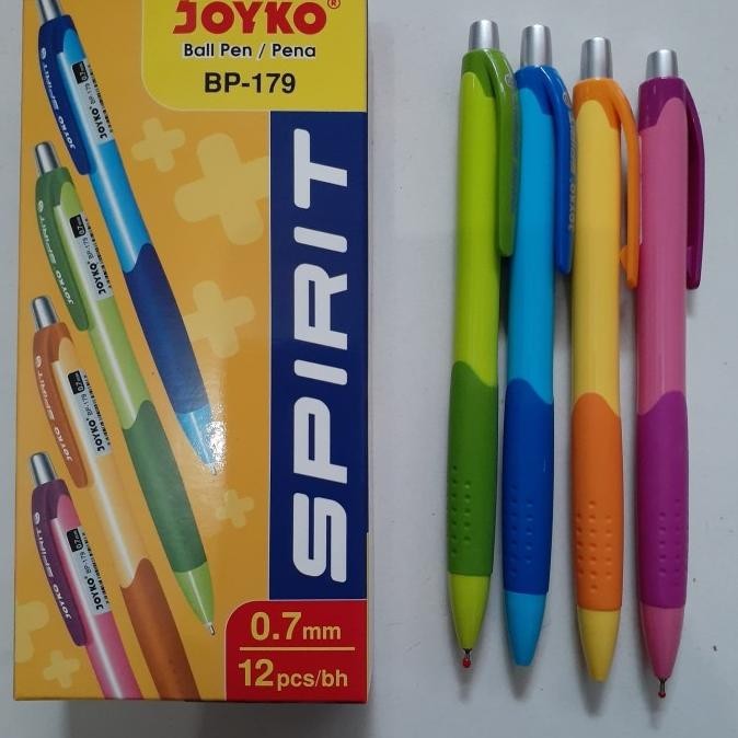 

Produk Baru!! ball pen/ pena joyko BP-179 spirit 0,7 /pulpen joyko BP-179 spirit 0,7