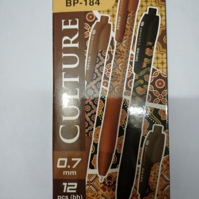 

Produk Baru!! pulpen batik joyko culture BP 184