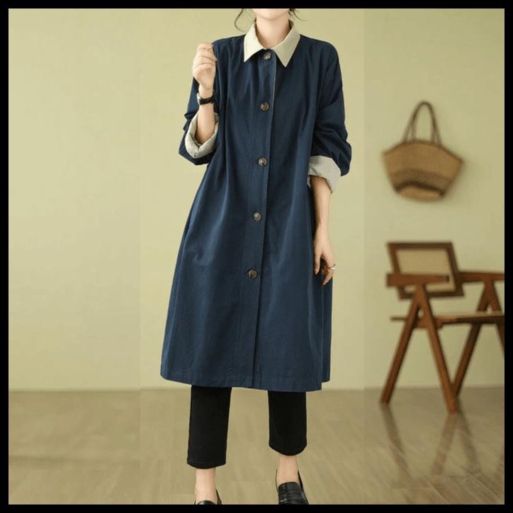 Harga Termurah Maura Tunik Katun Linen Rami Polos Jumbo Ld 130 Midi Dress Wanita Best Seller