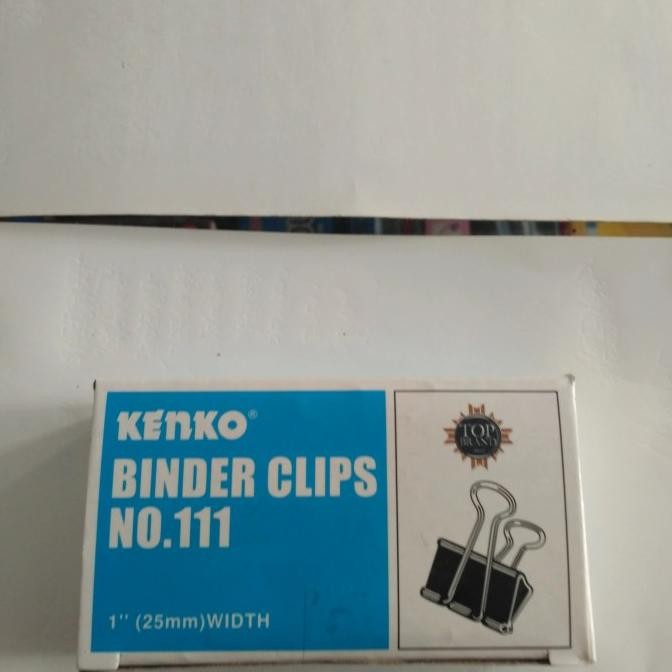 

sale! kenko binder clip no 111 - gross isi 12 doz.