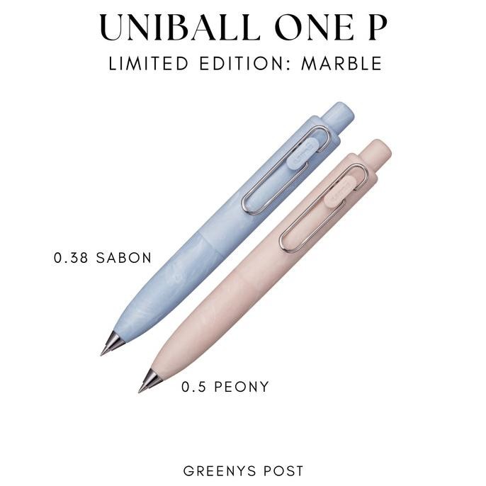 

Uniball One P Gel Pen 0.38 0.5 Mm Pulpen Ballpoint Gel Marble Limited Edition Stok Terbatas