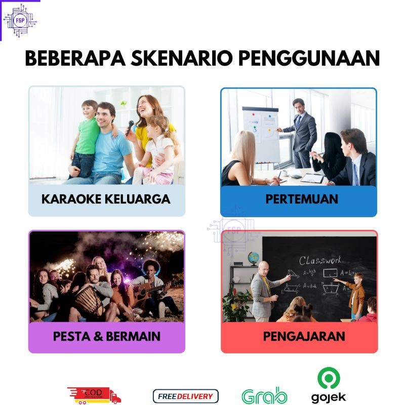 [NEW 2024] Mini Speaker Cipung Bluetooth 2 Mic Karoke SET Lengkap ORI Speaker Bluetooth Dua Mic