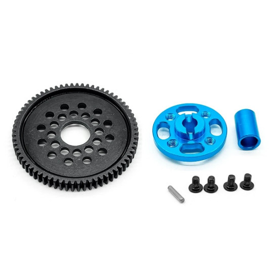 Murah MAX SPEED TT-02 Metal 68T High Speed Spur Gear + Gear Mount (MXT02HSG) Non COD