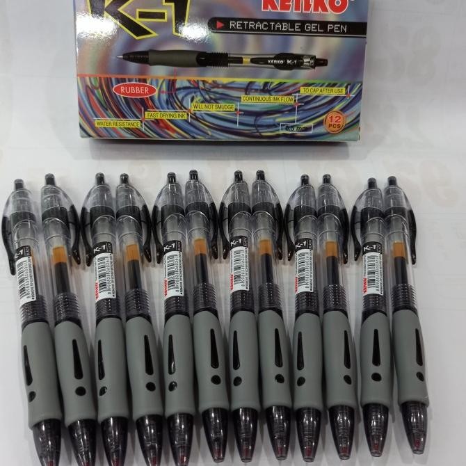 

Produk Baru!! Pulpen KENKO K-1 Gel (12 pcs)