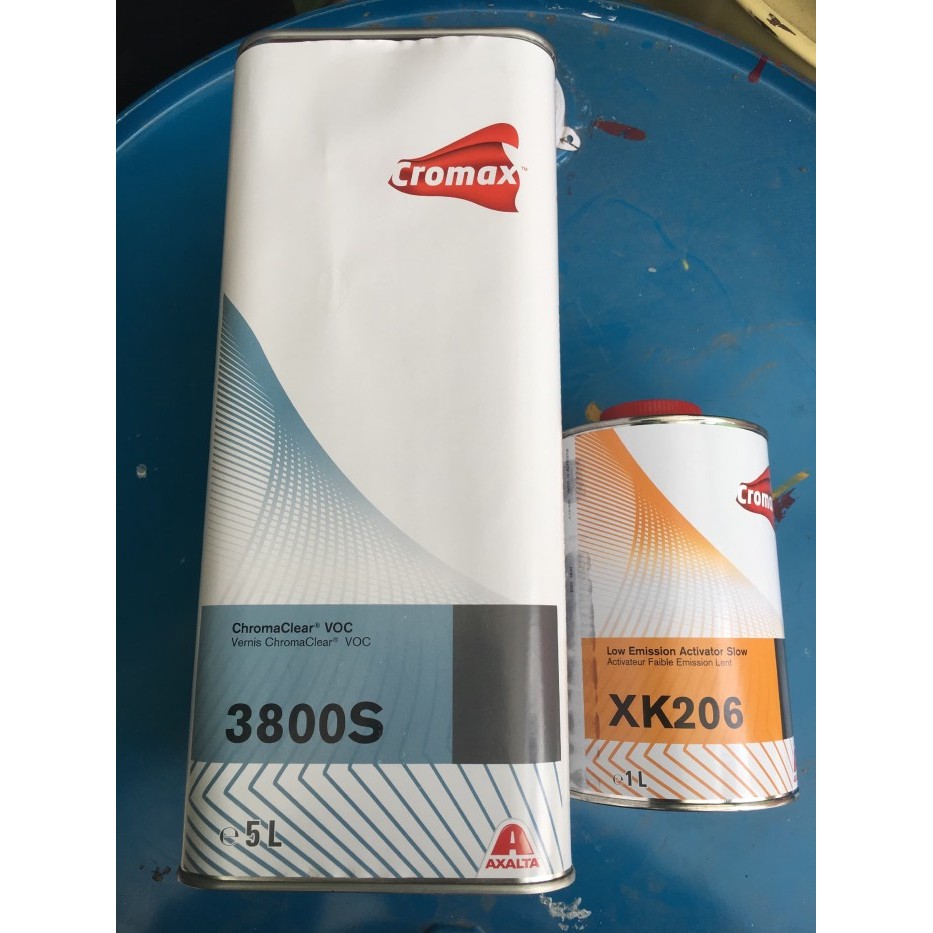 Ready 3800S DUPONT CROMAX AXALTA CLEAR COAT CAT MOBIL 1galon