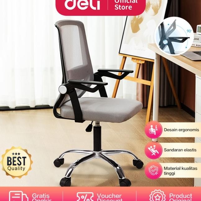 Deli Office Chair Uri Antor Erja Jaring Deain Ergono E4931