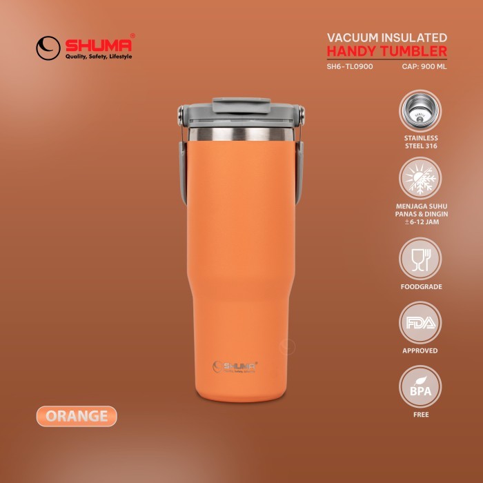 Shuma Handy Vacuum Tumbler 900Ml