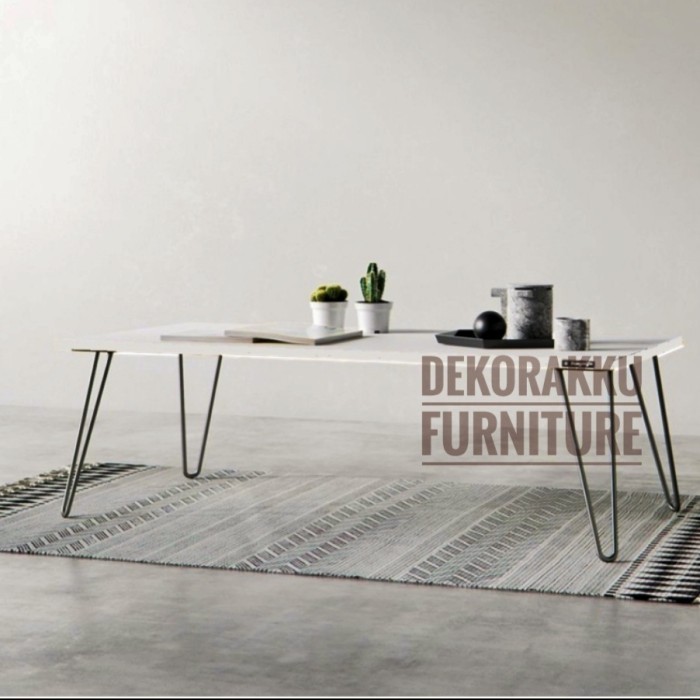 TERBARU Meja Lesehan Hairpin 120x60 Meja Lesehan Cafe Meja Tamu