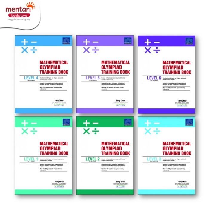 

TERBARU Mathematical Olympiad Training Book Buku Olimpiade Matematika SD HOT SALE!