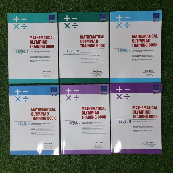 

TERBARU Mathematical olympiad training book BISA GOSEND!
