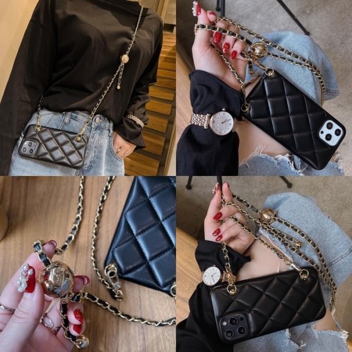 Tali Rantai Chan*L Nagita Adjustable Tali Sling Tas Casing Hp Original