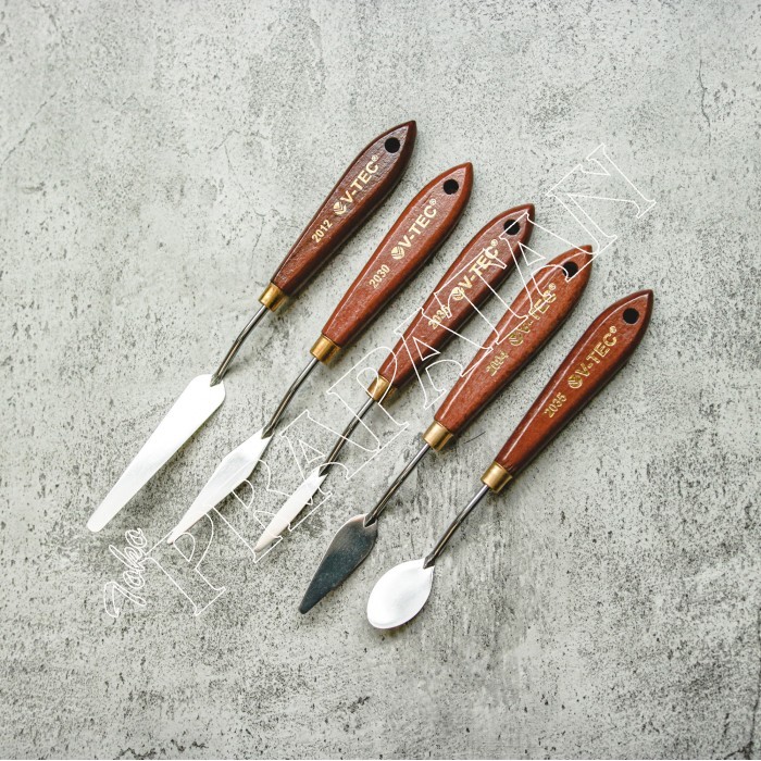 

Pisau Palet Lukis V-TEC per pc / Painting Knife / Palette Knife 2