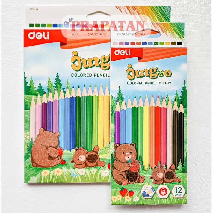 

Pensil Warna Deli Jungoo C-121 | Color Pencil