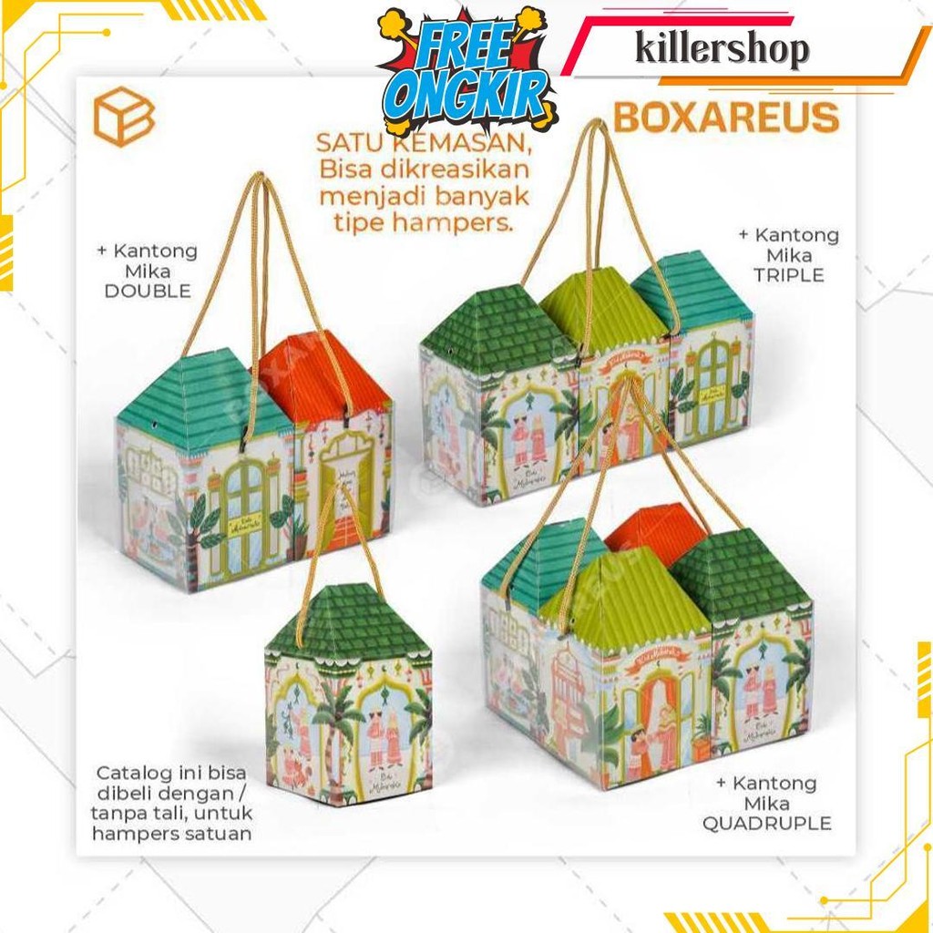 

Box Mini Hampers Lebaran Dus Toples Gift Packaging Idul Fitri | Tbif Dubai Original Produk