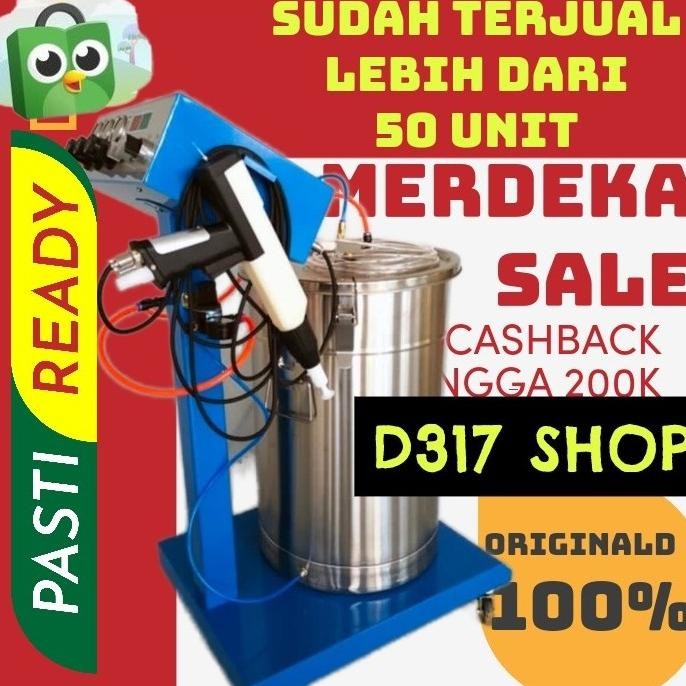 

BARU POWDER COATING MACHINE WX-958 MESIN SPRAY GUN CAT BUBUK 45 LITER