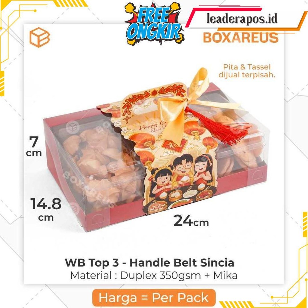 

Box Hampers Imlek Dus Toples Packaging Cny Kue Kering | Wb Top 3 Termurah Banget