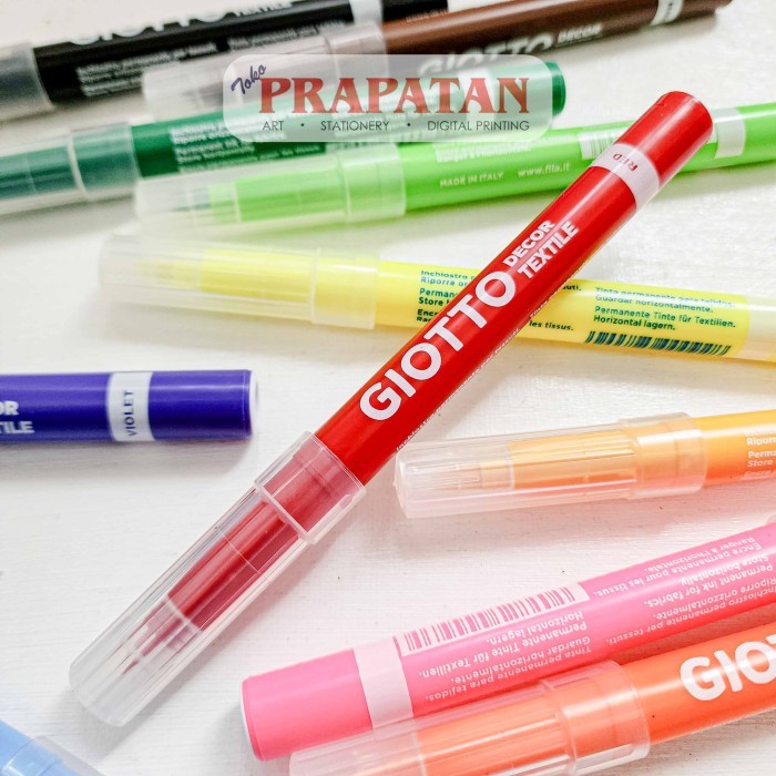 

Giotto Decor Textile / Spidol kain / Textile Marker