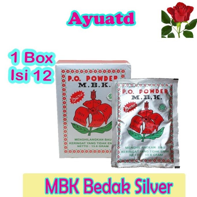 

BARU BEDAK MBK POWDER SILVER ( SUPER ) 13.6 G X 12 BUNGKUS