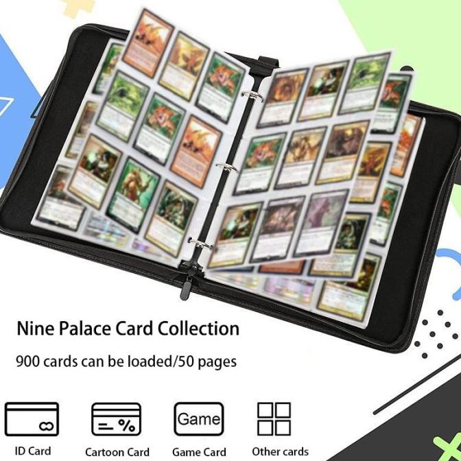 

Terlaris Promo 400/900Pcs Saint Seiya Card Binder Book Folder Anime Trading Ready Stok