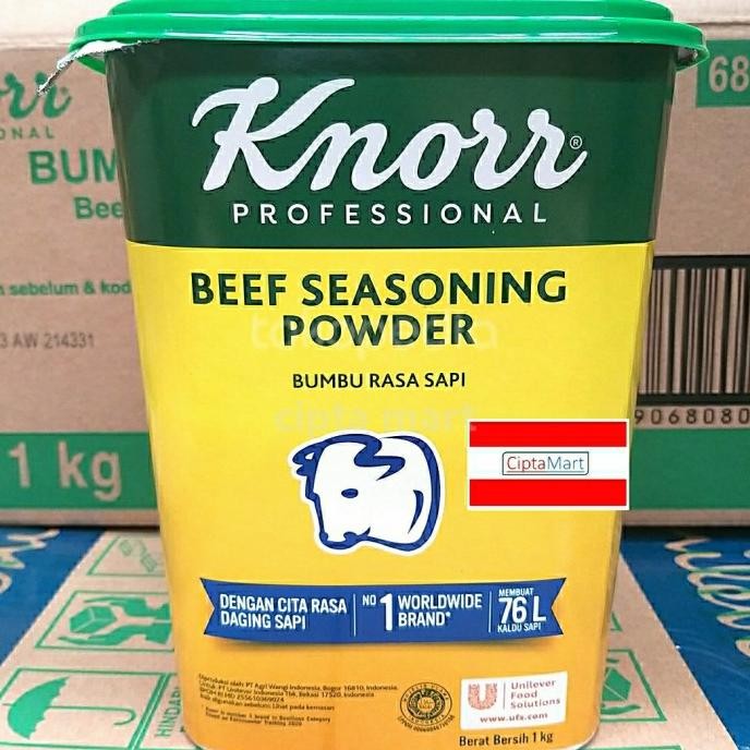 

BARU KNORR BEEF SEASONING POWDER 1 KG