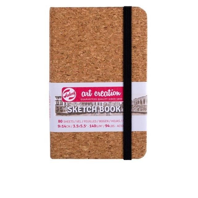 

talens art creation hardcover sketch book CORK
