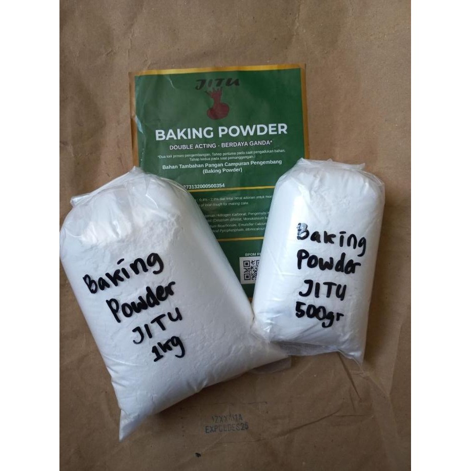 

BARU BAKING POWDER JITU DOUBLE ACTING REPACK 1KG TERMURAH TERLARIS
