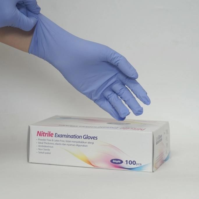 

BARU SARUNG TANGAN NITRILE NON POWDER FREE POWDER