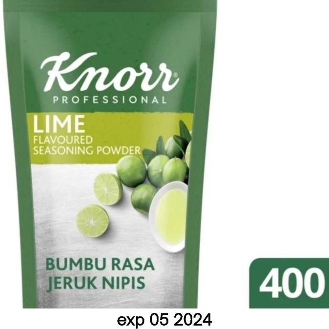 

BARU KNORR KNOR LIME POWDER BUMBU BUBUK JERUK NIPIS 400GR
